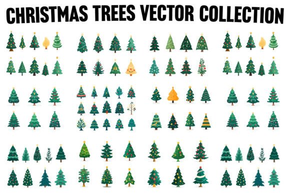 Download Winter Christmas Tree Vector Graphics - Graphic Collection