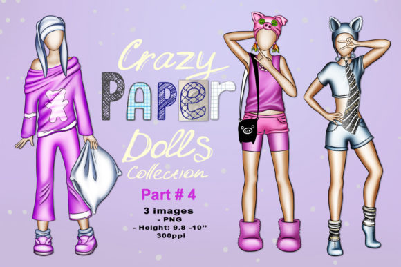Download Sleepy Paper Doll for DIY Project - Diy project Collection