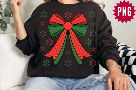 Download Plaid Cross Bow Merry Christmas PNG Desi - Bow Collection
