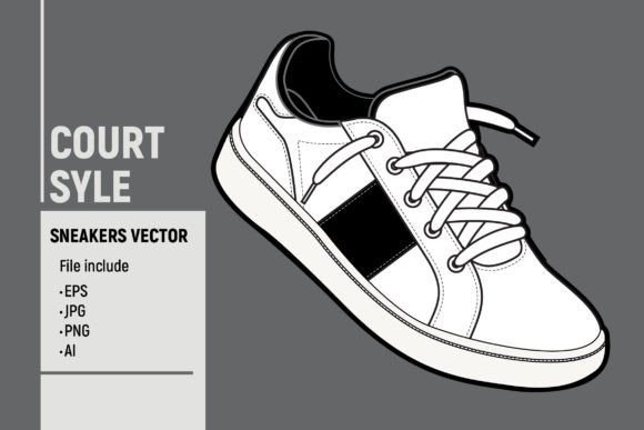 Download Sneaker Vector Graphics - Graphic Collection
